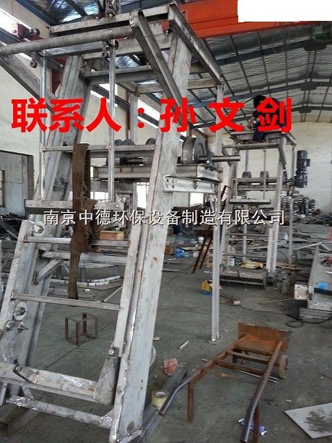 GSGS鋼絲繩牽引格柵除污機，不銹鋼材質(zhì)，鋼絲繩格柵