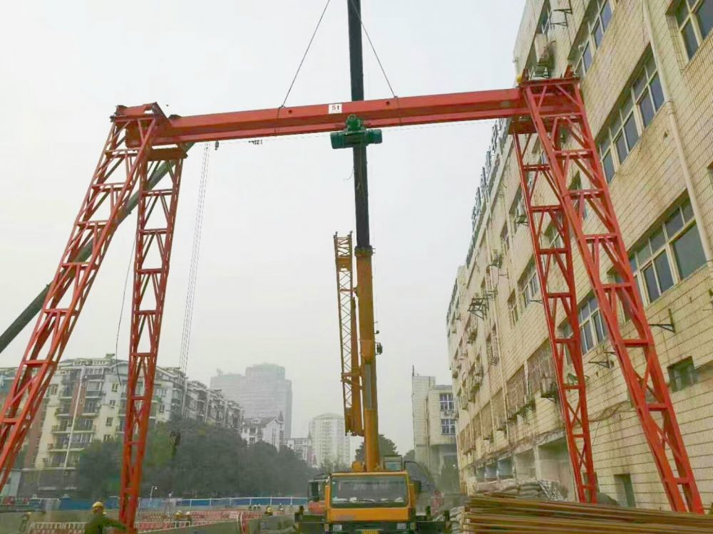 MH型電動單梁門式起重機、龍門吊廠家產地、制造安裝