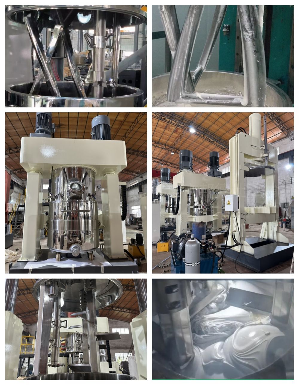 廣東1100L真空制膠行星式混合攪拌機(jī)